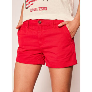 Pepe Jeans dámské červené šortky Balboa - 30 (238)